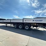 Полуприцеп бортовой открытый Тонар 3 оси